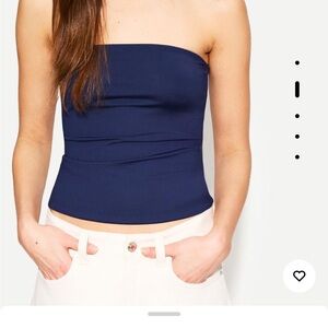 Bershka Navy Blue Top